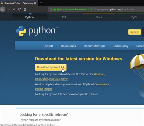 Https www python org downloads windows